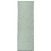 vidaXL Utomhusmatta plattvävd 80x250 cm turkos