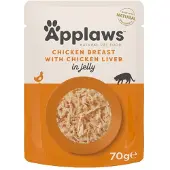 Applaws Cat Kyckling med kycklinglever i gelé 70 g