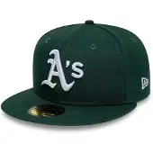 New Era MLB Oakland Athletics 59FIFTY Fitted Cap, grön