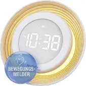 Techno Line WT479 Kvarts Bordsklocka Vit