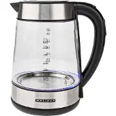 Melissa 16130311 Vattenkokare Silver, Transparent Kapacitet: 1.7 l