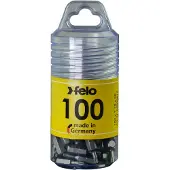 Felo Industrial C 6.3x25mm T10 Torx-bits 100 Enheter