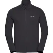 Jack Wolfskin Men's Litestride Full Zip Black