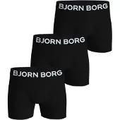 Björn Borg Organic Cotton Stretch Boxers 3-pack Svart, XL