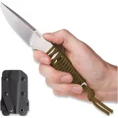 ANV Knives P100 - Sandvik - Paracord kniv, coyote
