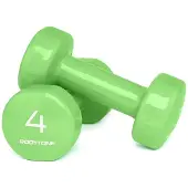 Bodytone Dv4 4kg Pvc-belagd Hantel 2 Enheter