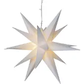 Star Trading Julstjärna hängande (utomhusbruk) Alice 57cm | vit []