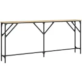 vidaXL Konsolbord, Sonomaek, 180X23X75 Cm