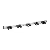 TOOLFLEX Alu-skena 900 mm med 5 hållare