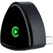 INF 2-i-1 Trådlös CarPlay-adapter Kompatibel med Apple: Trådbunden till trådlös bilanslutning Black