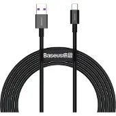 Baseus Superior Series USB-C Data & Laddningskabel - 66W, 2m - Svart