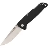 SOG Adventurer Lockback Blk/Satin