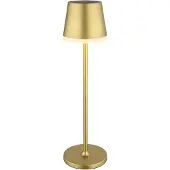 Globo Solcellslampa Metall, Mässing / guld, Metall, Solcellslampor