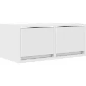 vidaXL TV-bänk vit 60x31x25,5 cm konstruerat trä