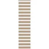vidaXL Rullgardin zebra 60x200 cm tyg bredd 55,9 cm polyester