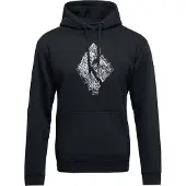 Black Diamond - Klätterkläder - M Engineered Diamond Po Hoody Black för UnisexBomull - Storlek XL - Svart