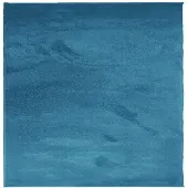 vidaXL Matta OVIEDO kort lugg turkos 120x120 cm