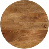 Super Merchant Vidaxl Bordsskiva, Ø 60X3,8 Cm, Rund, Rått Mangoträ