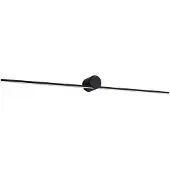 Paulmann Sava 75412 LED-spegellampa 7.5 W Varmvit Svart (matt)