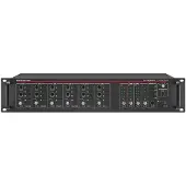 Monacor PA-6040MPX ELA-förförstärkare 4 kanaler 4 zoner