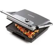 Domo DO9225G Grill Elektrisk Cool-Touch-hölje, Non-stick-beläggning, Kontrolljus Svart