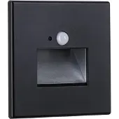 Paulmann 93135 Inbyggd LED-väggbelysning LED LED fast installerad 1.2 W Svart