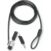 Dicota Laptoplås Nyckellås extra nyckel används som reserv 2 m Security T-Lock Pro, Single (3 x 7 mm slot)