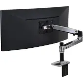 Ergotron LX Arm Desk Mount Monitor bordsfäste 1 Skärm(ar) 38,1 cm (15) - 86,4 cm (34) Aluminium Justerbar i höjd, Tiltbar, Svängbar, Roterbar