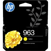 Hp Ink Bläck 963 Original Single Gul 3JA25AE