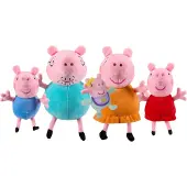 Pipsa Possu Peppa Pig - Family Plush 5PK