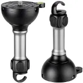 Leofoto Leveling Base with Handle for 75mm Bowl YB-75LP