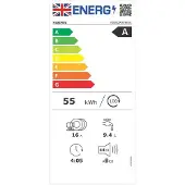Hisense Hs663a90wuk Diskmaskin Med Tredje Hylla 16 Antal Platsinställningar