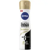 Nivea Black & White Invisible Silky Smooth Antiperspirant Spray 250ml