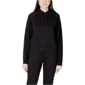 Armani Exchange för kvinnor. XW000827AF13397UC001 Sweatshirt med svart logotyp (XS), Casual, Deportivo, Multisport, Viskos