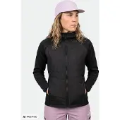Halti Women's Streams Hybrid Knit Layer Jacket Black Melange