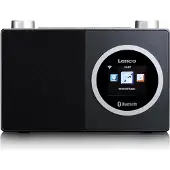 Lenco Internetradio med färgdisplay och Bluetooth Black