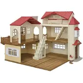 Sylvanian Families Red Roof Country Home miniatyrhus för kaniner
