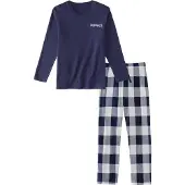 Buffalo Pyjamas marinblå / off-white
