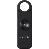 Sygonix Väsklarm Svart med LED 130 dB SY-7187884