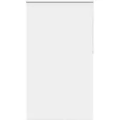 vidaXL Rullgardin mörkläggningsgardin vit 130x210 cm tyg bredd 126,6cm