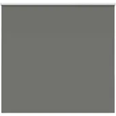 vidaXL Rullgardin mörkläggning grå 150x175 cm tyg bredd 146,6 cm