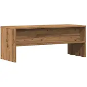 vidaXL Tv-bänk artisan ek 100x40x40 cm konstruerat trä