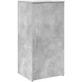 vidaXL Förvaringsskåp betonggrå 50x45x103,5 cm konstruerat trä