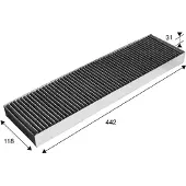 Valeo Kupéfilter 715586