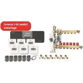 Roth Grab and Go golvvärmepaket för 6 rum 230V med TouchLine-styrning & 15-60 cirkulationspump