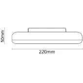 SG ARMATUREN Etne vit 730 lm 3000K Ra>80 On/Off