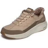SKECHERS Låg sneaker beige / brun