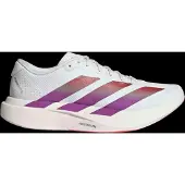 Adidas Adizero EVO SL Woven Sneakers White Purple AW26, Size UK 9