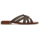 Michael Kors Pantolette 'ERIKA' brun / mörkbrun