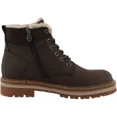 Tom Tailor Boots med snörning mocka